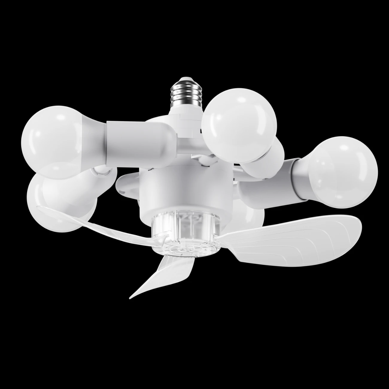 DIY Light Source Fan Lamp DIY Light Source Fan Lamp